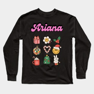 Ariana Custom Request Personalized - Merry Christmas Long Sleeve T-Shirt